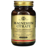 Solgar, Magnesium Citrate, 60 Tablets - Supply Center USA