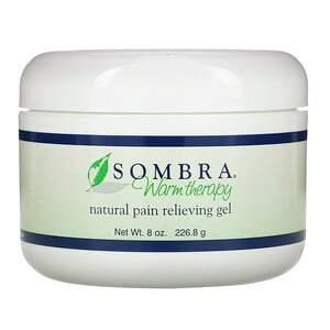 Sombra Professional Therapy, Warm Therapy, Natural Pain Relieving Gel, 8 oz (226.8 g) - Supply Center USA
