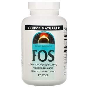 Source Naturals, FOS Powder, 7.05 oz (200 g) - Supply Center USA