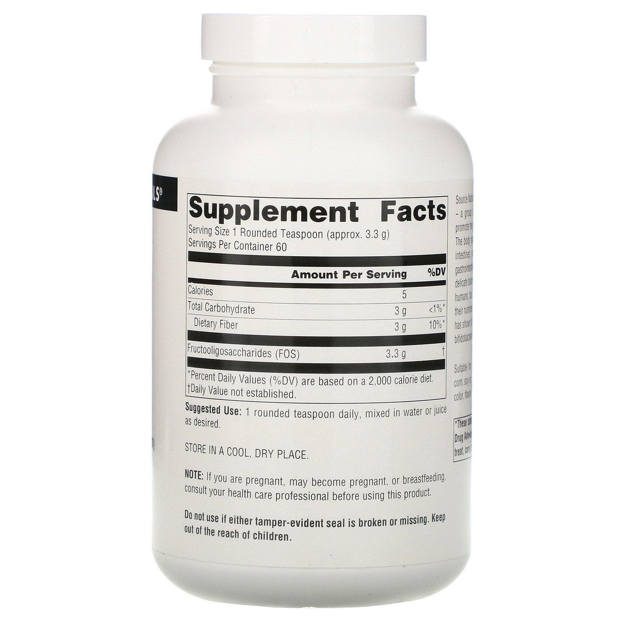 Source Naturals, FOS Powder, 7.05 oz (200 g) - Supply Center USA