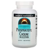 Source Naturals, Phosphatidyl Choline, In Lecithin, 420 mg, 180 Softgels - Supply Center USA