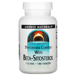 Source Naturals, Phytosterol Complex with Beta-Sitosterol, 113 mg, 180 Tablets - Supply Center USA