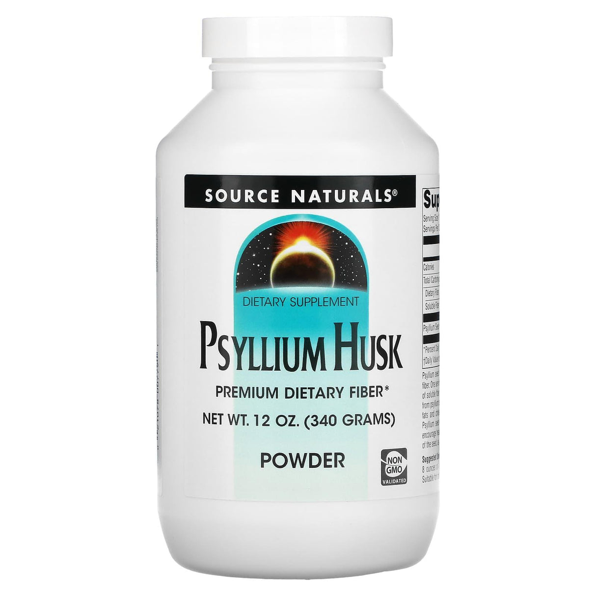Source Naturals, Psyllium Husk Powder, 12 oz (340 g) - Supply Center USA