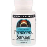 Source Naturals, Pycnogenol Supreme, 30 Tablets - Supply Center USA