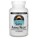 Source Naturals, Super Amino Night, 120 Capsules - Supply Center USA