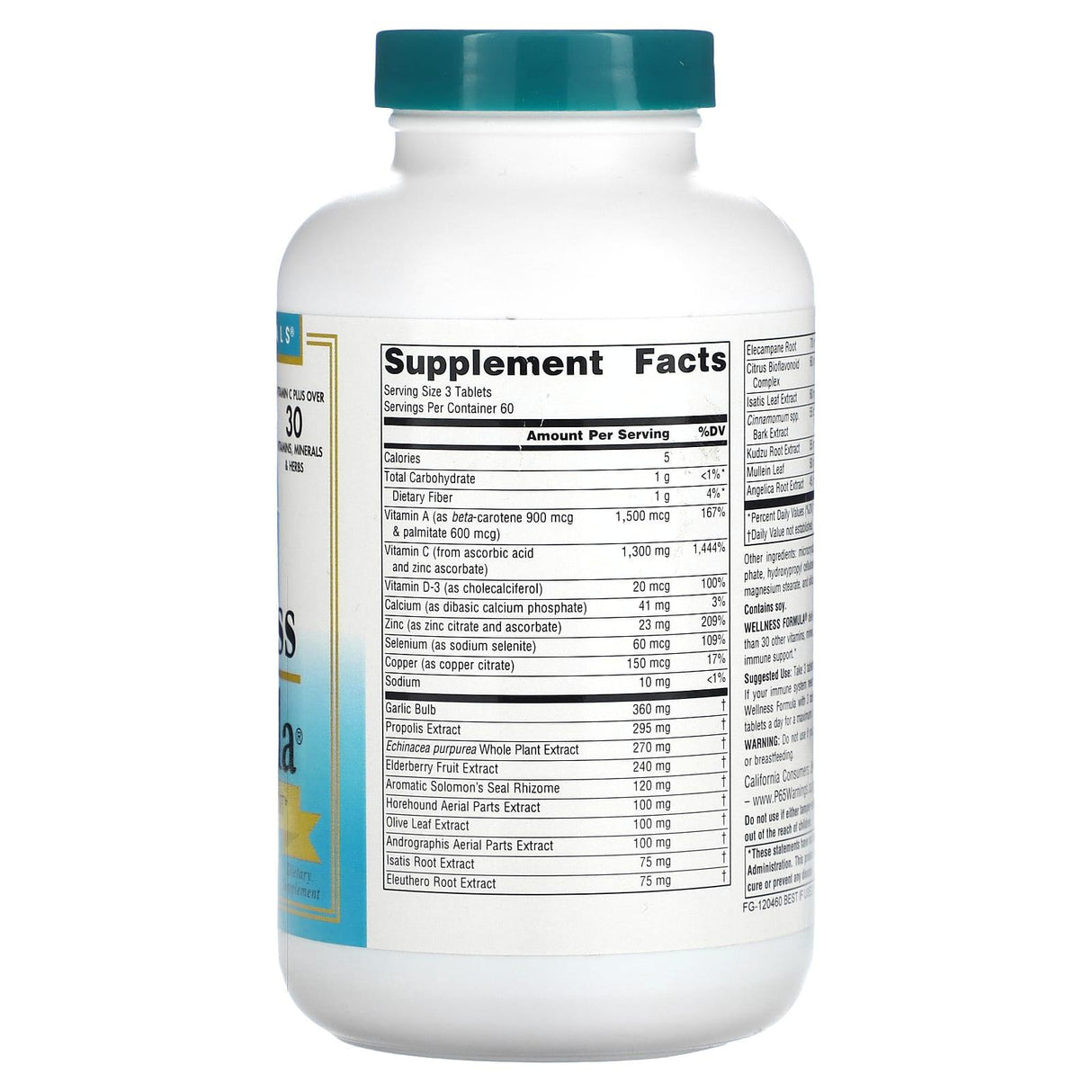 Source Naturals, Wellness Formula, Advanced Immune Support, 180 Tablets - Supply Center USA