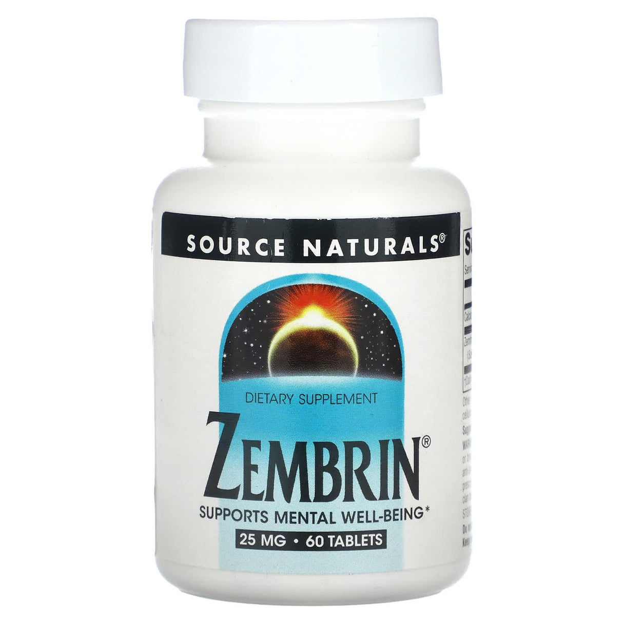 Source Naturals, Zembrin, 25 mg, 30 Tablets - Supply Center USA