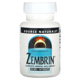 Source Naturals, Zembrin, 25 mg, 30 Tablets - Supply Center USA