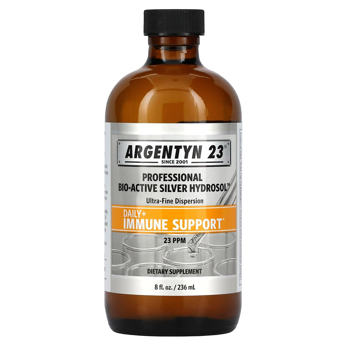 Sovereign Silver, Argentyn 23, Professional Bio-Active Silver Hydrosol, 16 fl oz (473 ml) - Supply Center USA