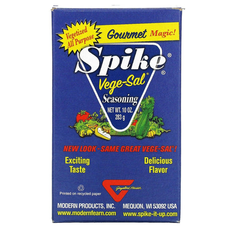 Spike, Vege-Sal Seasoning, 10 oz (283 g) - Supply Center USA