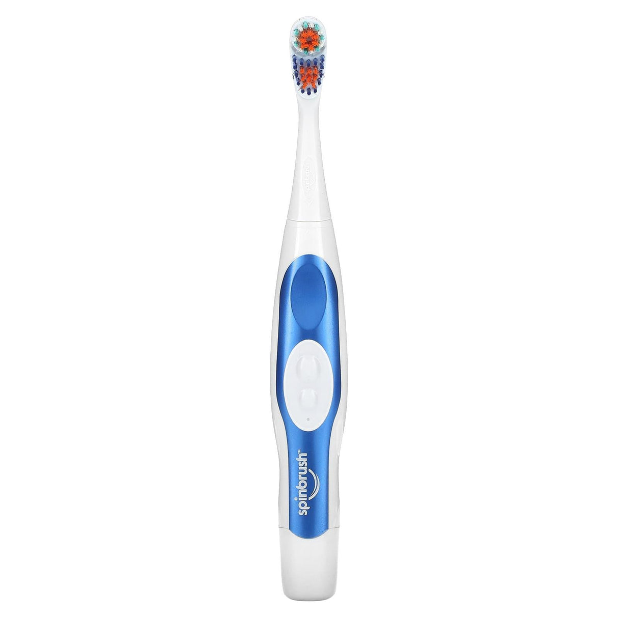 Spinbrush, Dual Brush Action Head, Powered Toothbrush, Soft, 1 Toothbrush - Supply Center USA