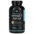Sports Research, Omega-3 Fish Oil, Triple Strength, 1,250 mg, 180 Softgels - Supply Center USA