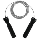 Sports Research, Sweet Sweat Cable Jump Rope, Black, 10 ft, 1 Jump Rope - Supply Center USA