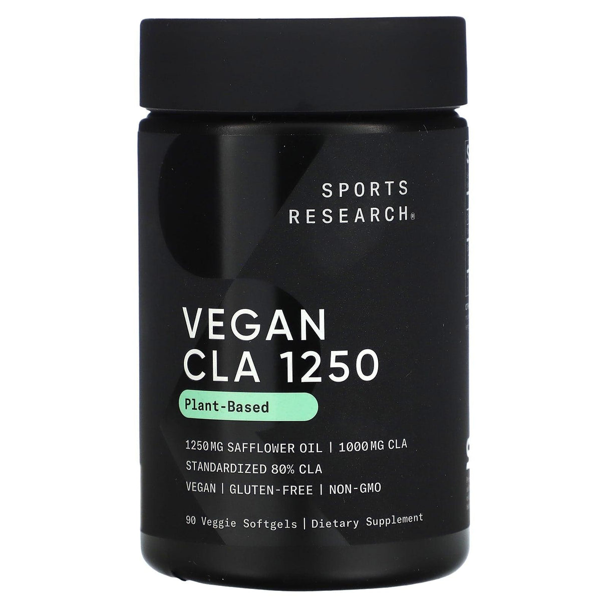 Sports Research, Vegan CLA 1250, 1,250 mg, 90 Veggie Softgels - Supply Center USA