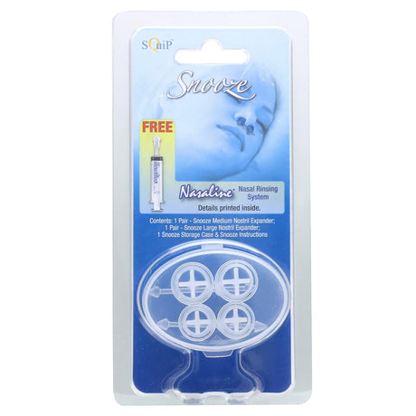 Squip, Snooze, Nasal Rinsing System, 3 Piece - Supply Center USA