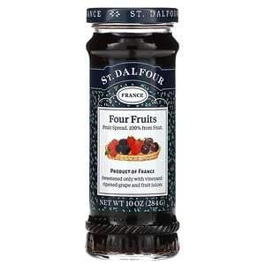 St. Dalfour, Deluxe Four Fruits Spread, 10 oz (284 g) - Supply Center USA