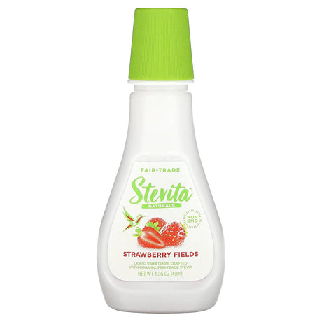 Stevita, Naturals, Drops, Strawberry Fields, 1.35 fl oz (40 ml) - Supply Center USA