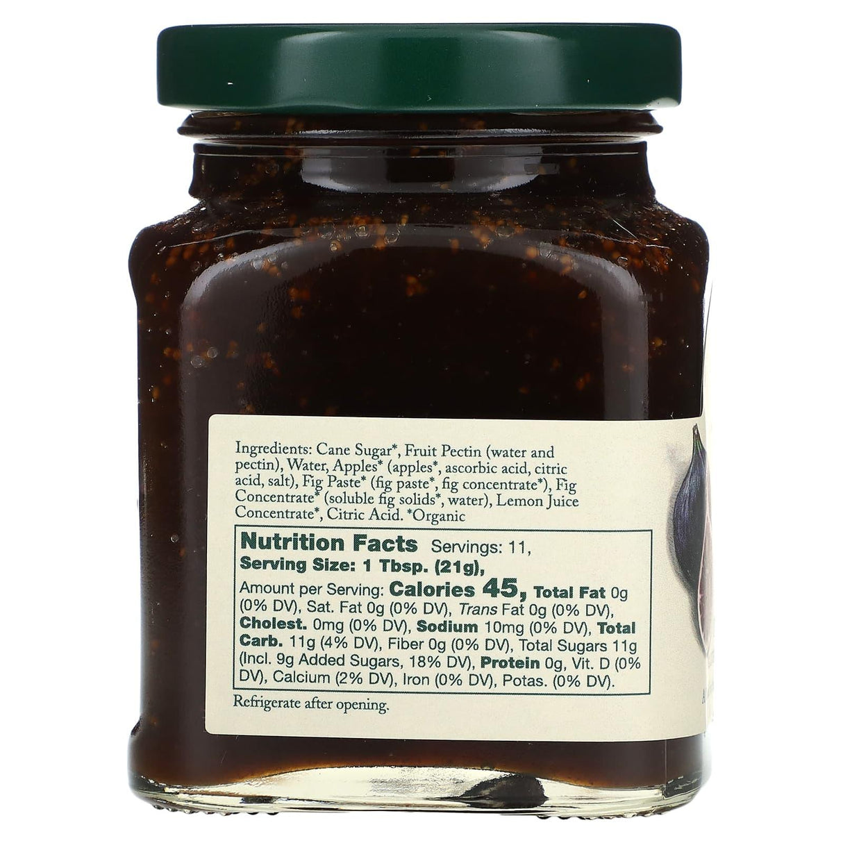 Stonewall Kitchen, Organic Classic Fig Jam, 8.5 oz (241 g) - Supply Center USA