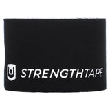 Strengthtape, Kinesiology Tape, Black, 20 Pre-Cut Strips - Supply Center USA