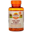 Sundown Naturals, Hair, Skin & Nails, 120 Caplets - Supply Center USA
