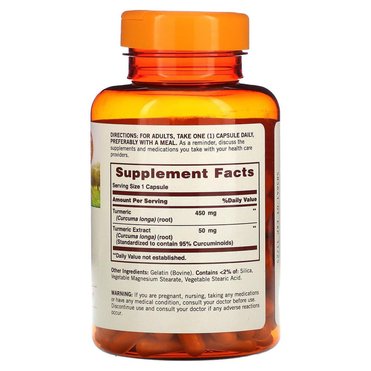 Sundown Naturals, Turmeric, 500 mg, 140 Capsules - Supply Center USA