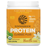 Sunwarrior, Classic Plus Protein, Plant Based, Vanilla, 1.65 lb (750 g) - Supply Center USA