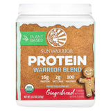 Sunwarrior, Protein Warrior Blend, Gingerbread , 13.2 oz (375 g) - Supply Center USA