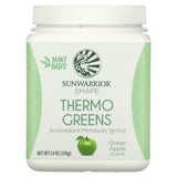 Sunwarrior, Shape, Thermo Greens, Green Apple, 7.4 oz (210 g) - Supply Center USA