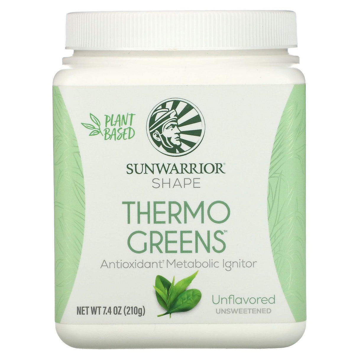 Sunwarrior, Shape, Thermo Greens, Green Apple, 7.4 oz (210 g) - Supply Center USA