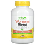 Super Nutrition, Women's Blend, Daily Multivitamin Plus Balancing Botanicals, Iron Free, 180 Tablets - Supply Center USA