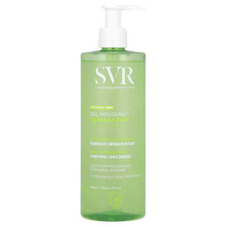 SVR, Sebiaclear Soap-Free Cleanser, 13.5 fl oz (400 ml) - Supply Center USA