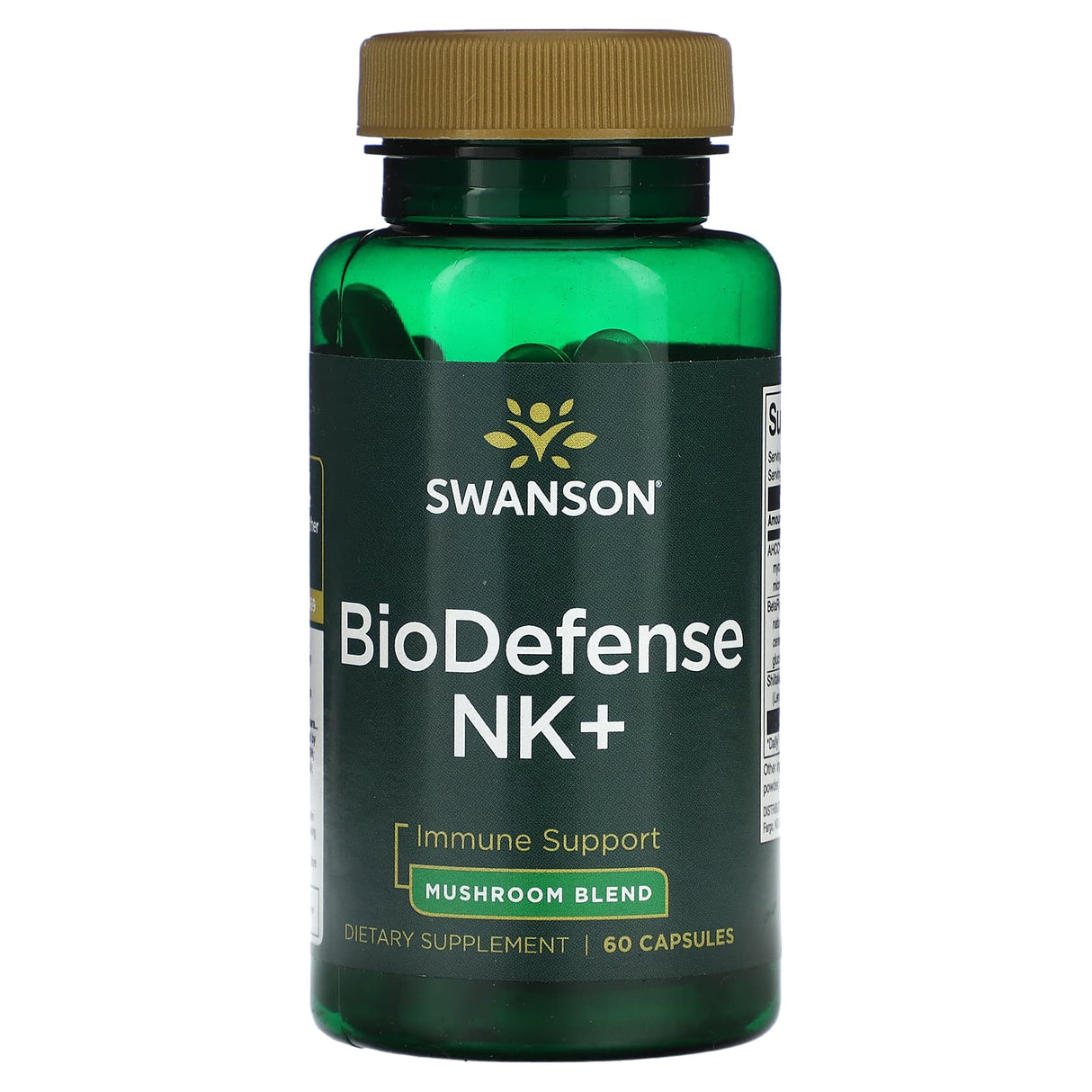 Swanson, BioDefense NK+, 60 Capsules - Supply Center USA