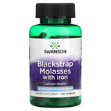 Swanson, Blackstrap Molasses With Iron, 120 Capsules - Supply Center USA