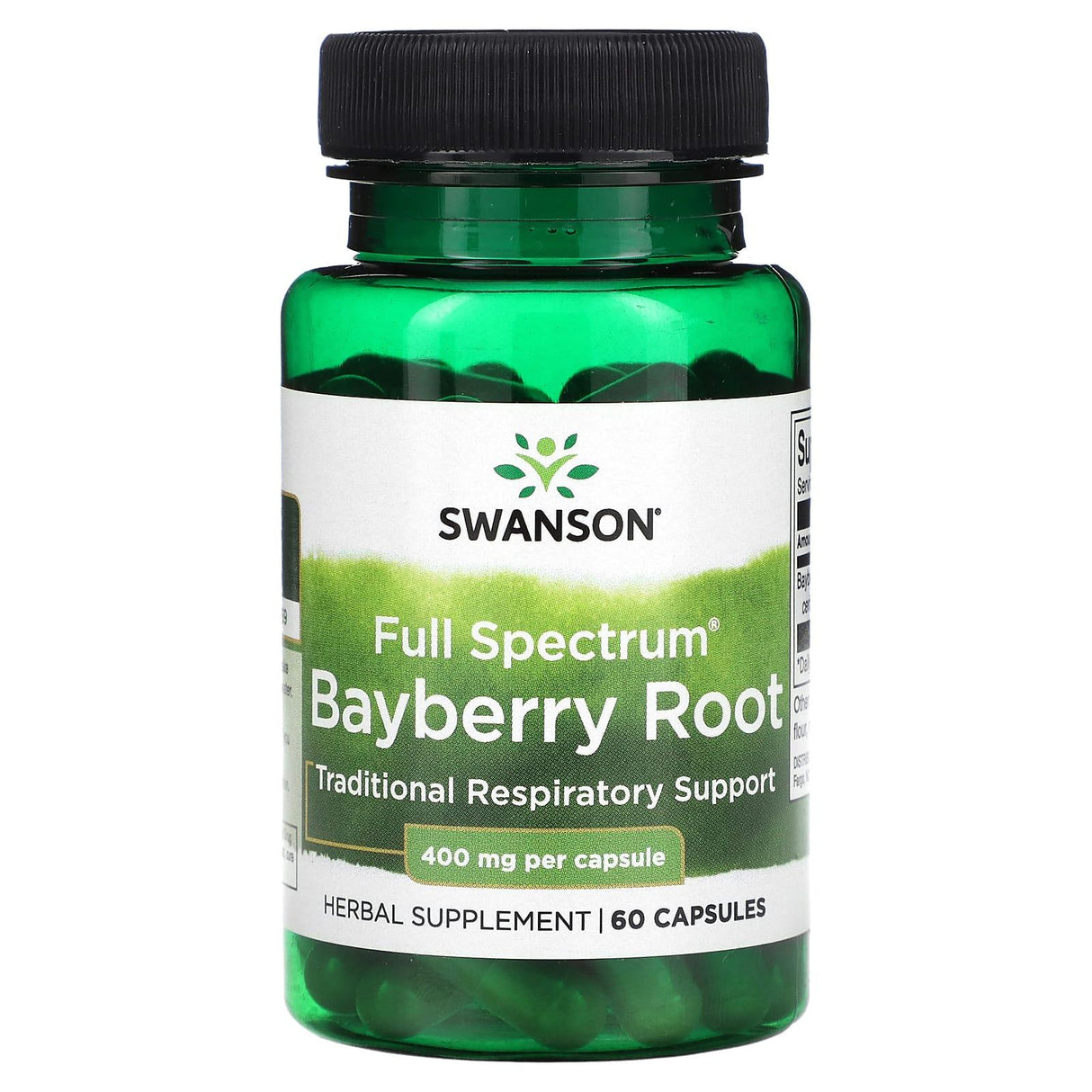 Swanson, Full Spectrum Bayberry Root, 400 mg, 60 Capsules - Supply Center USA