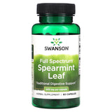 Swanson, Full Spectrum Spearmint Leaf, 400 mg, 60 Capsules - Supply Center USA