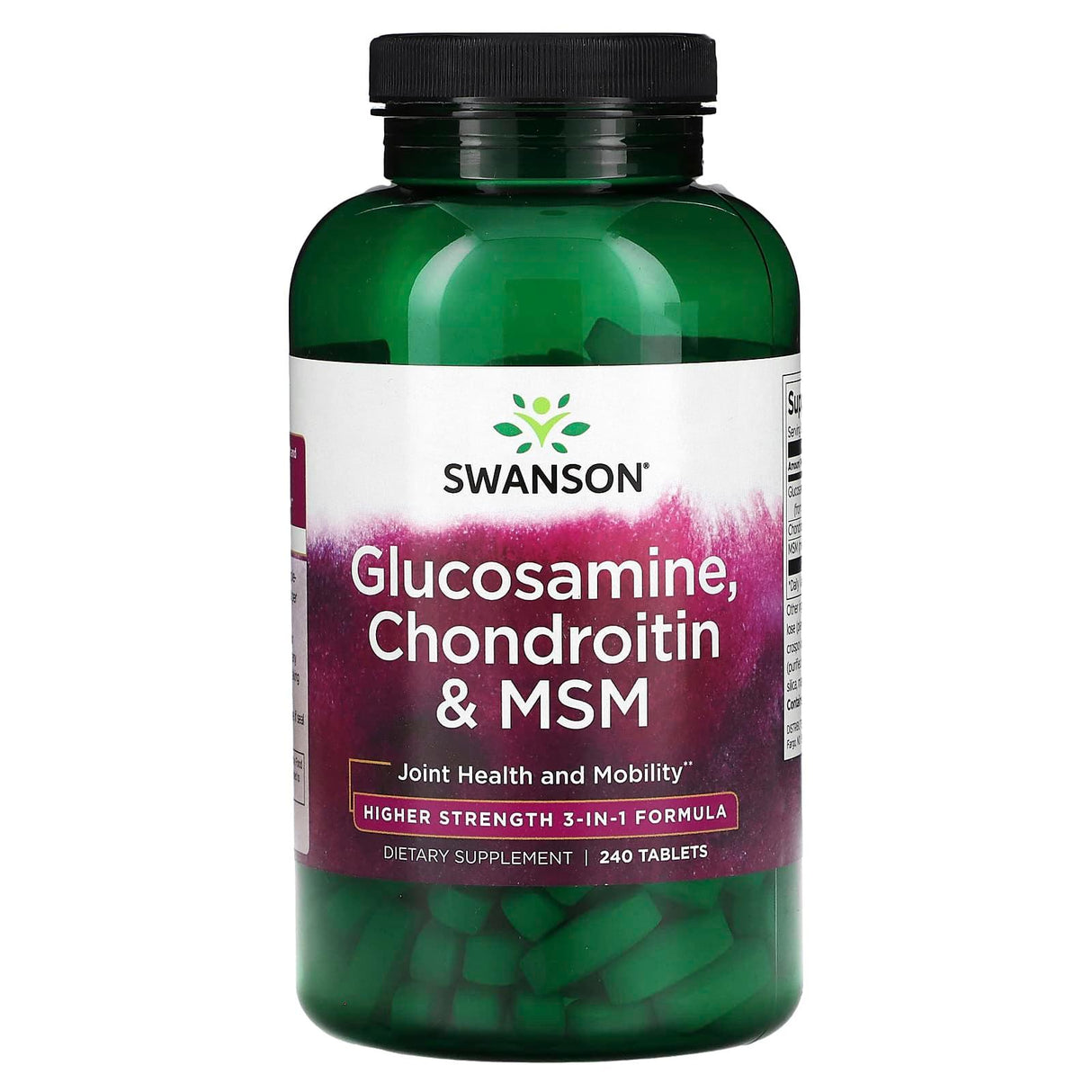 Swanson, Glucosamine, Chondroitin & MSM, 240 Tablets - Supply Center USA