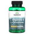 Swanson, L-Arginine & L-Ornithine, 90 Veggie Capsules - Supply Center USA