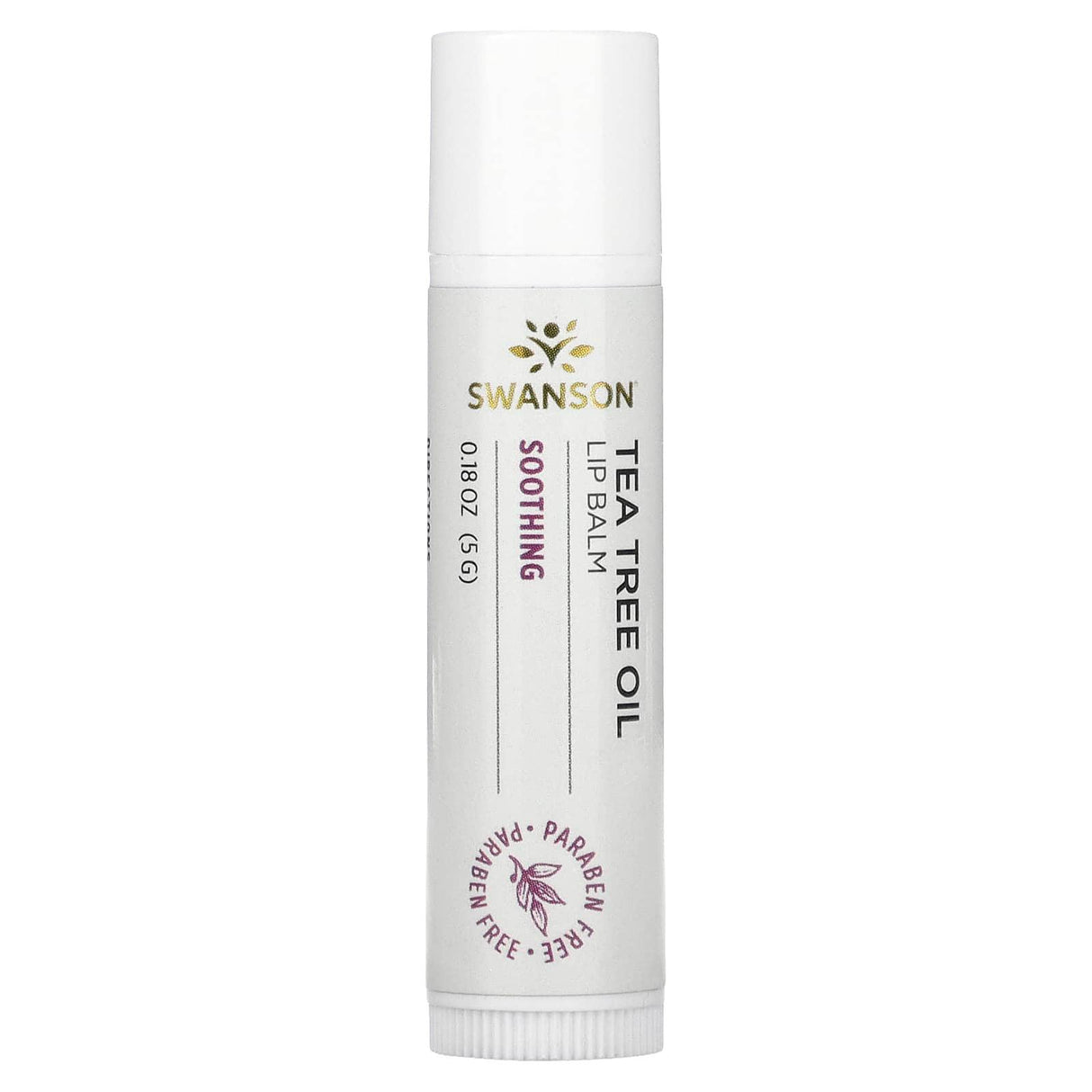 Swanson, Lip Balm, Tea Tree Oil, 0.18 oz (5 g) - Supply Center USA