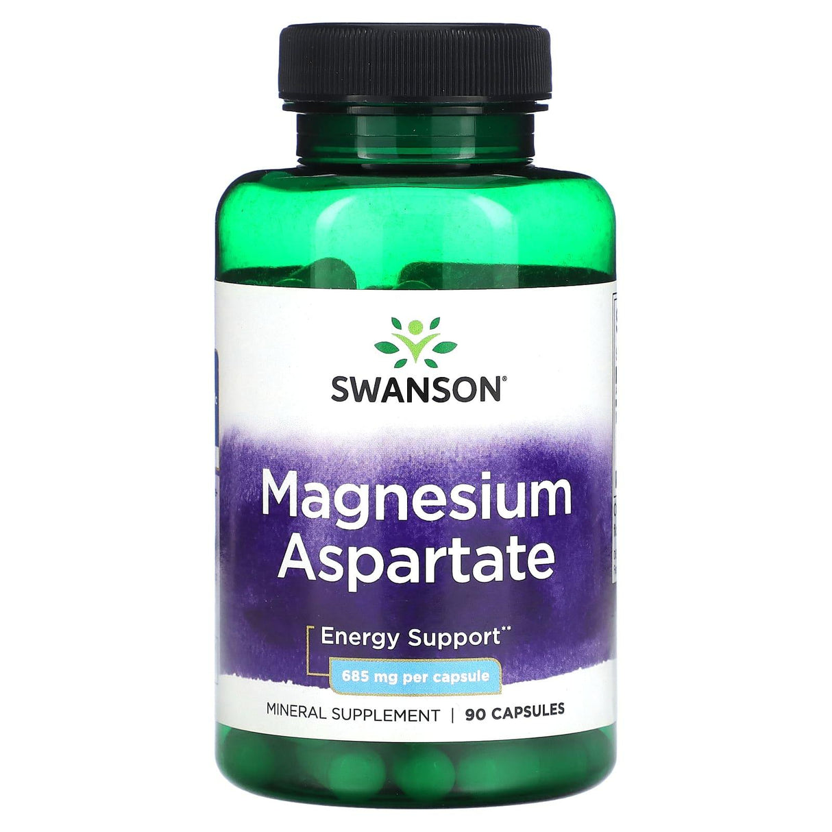 Swanson, Magnesium Aspartate, 685 mg, 90 Capsules - Supply Center USA