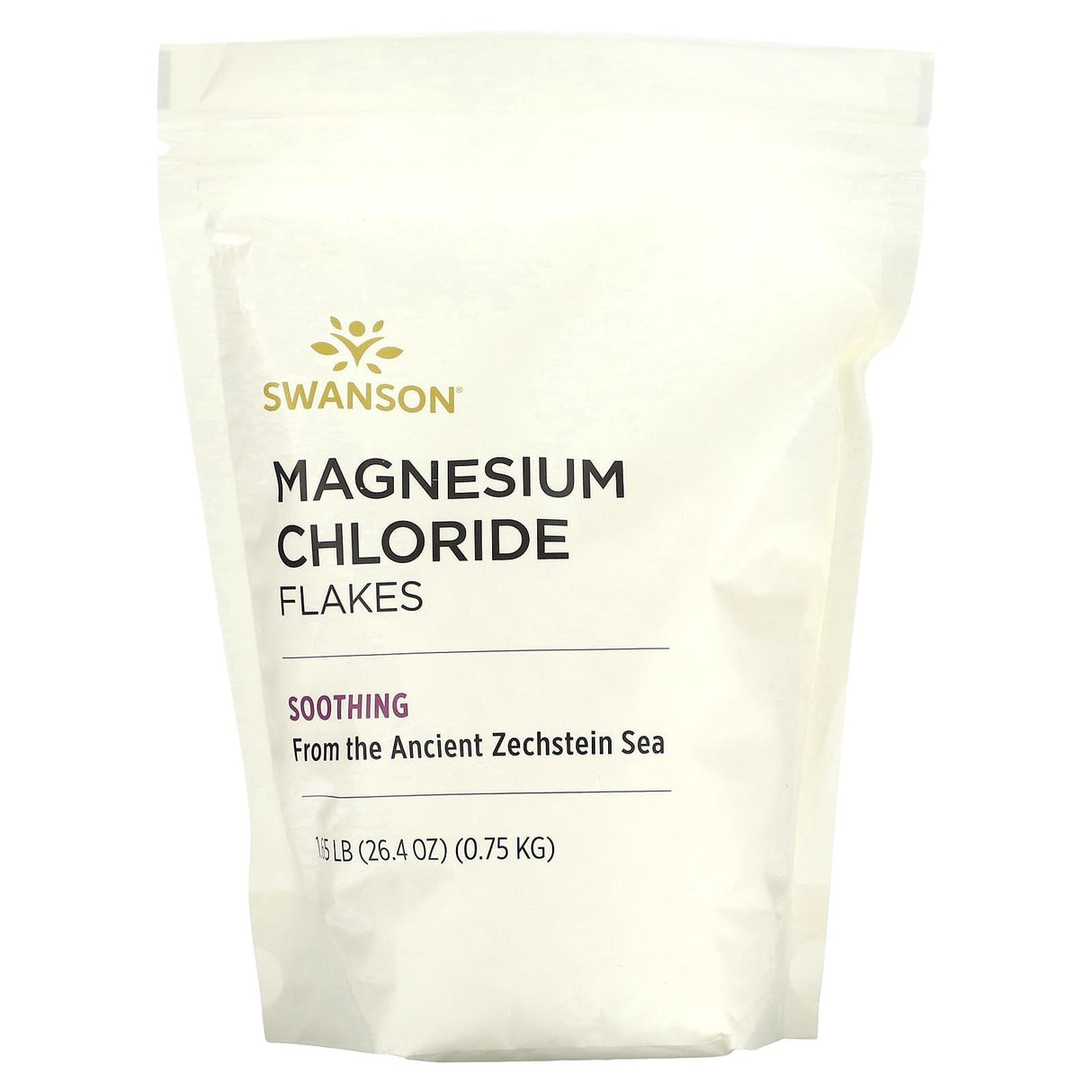 Swanson, Magnesium Chloride Flakes, 1.65 lb (0.75 kg) - Supply Center USA