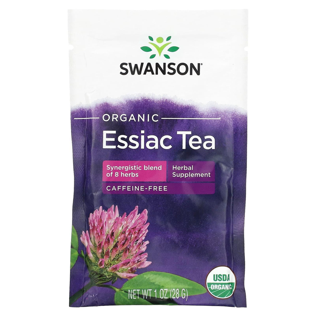 Swanson, Organic Essiac Tea, Caffeine Free, 4 Packets, 1 oz (28 g) Each - Supply Center USA