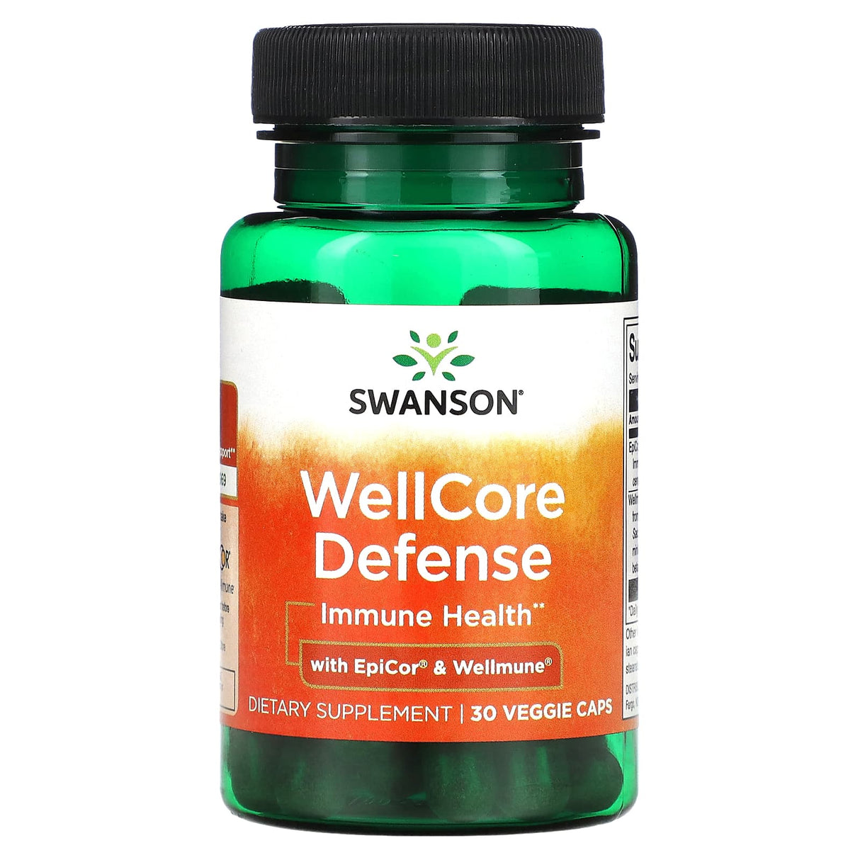 Swanson, WellCore Defense , 30 Veggie Caps - Supply Center USA