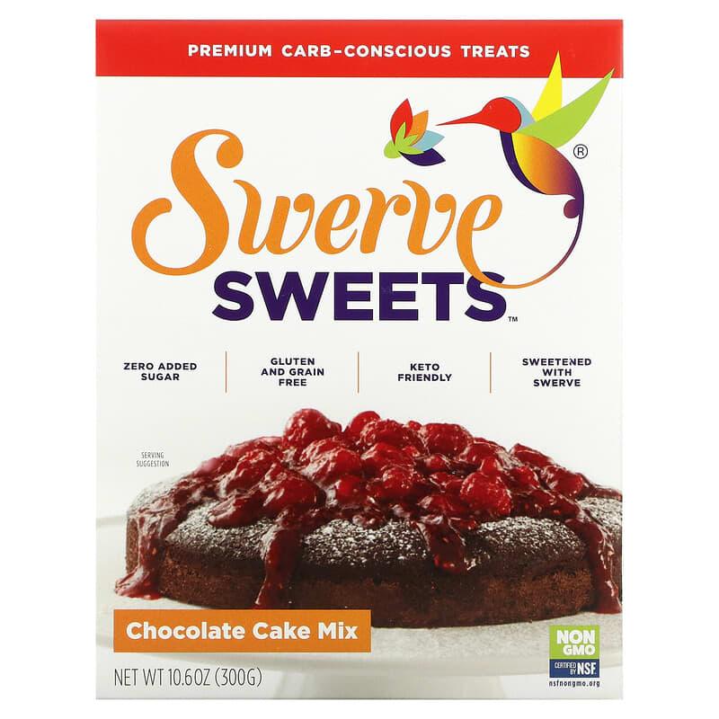 Swerve, Sweets, Chocolate Cake Mix, 10.6 oz (300 g) - Supply Center USA