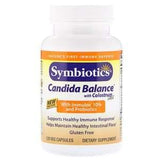 Symbiotics, Candida Balance with Colostrum Plus, 120 Veg Capsules - Supply Center USA
