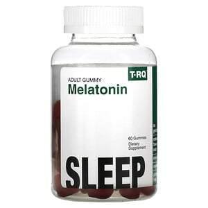 T-RQ, Adult Gummy, Melatonin, Sleep, Strawberry , 60 Gummies - Supply Center USA