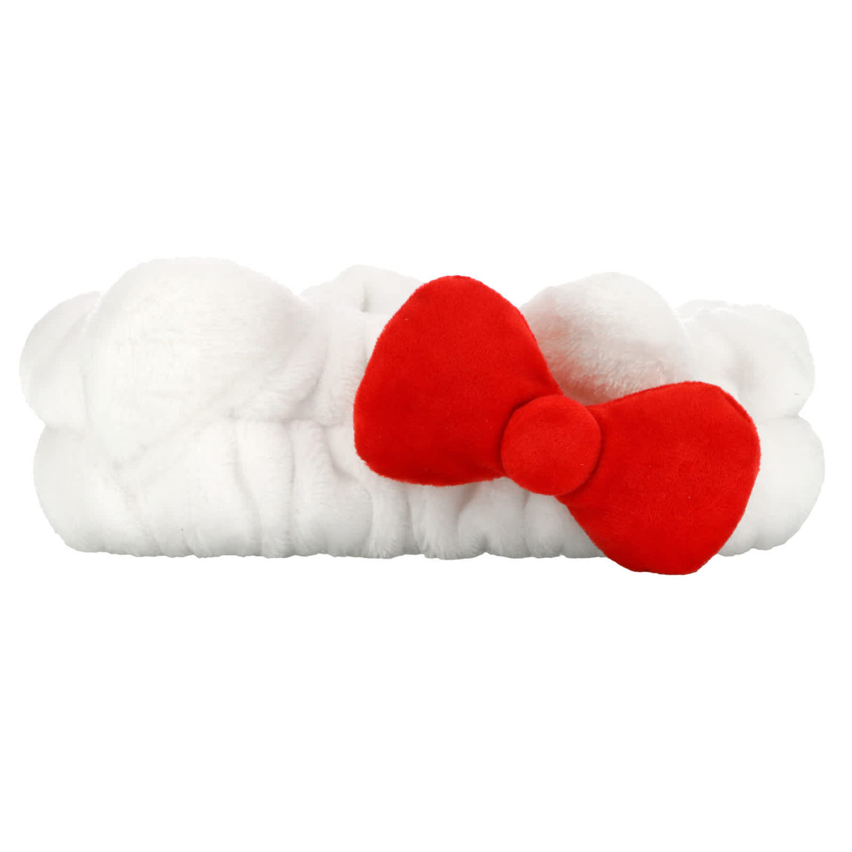 The Creme Shop, Hello Kitty Plush Spa Headband With Signature Bow, 1 Piece - Supply Center USA