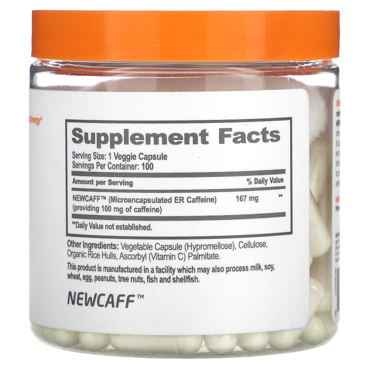The Genius Brand, Genius Caffeine, 100 Veggie Capsules - Supply Center USA