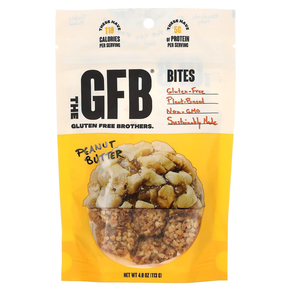 The GFB, Gluten Free Bites, Coconut + Cashew, 4 oz (113 g) - Supply Center USA
