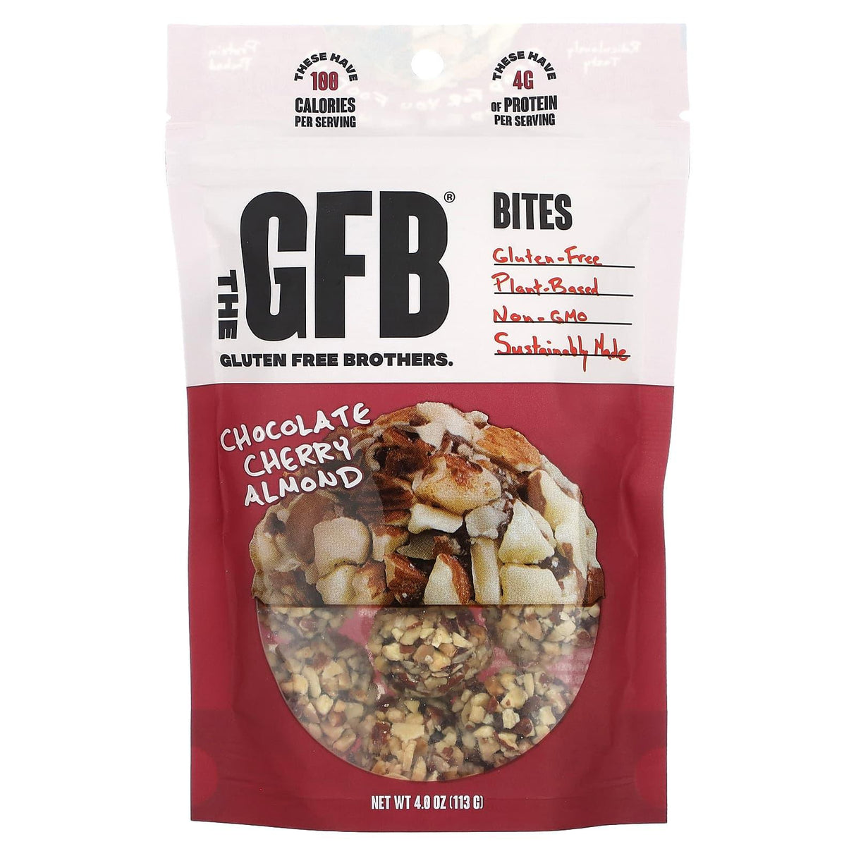 The GFB, Gluten Free Bites, Coconut + Cashew, 4 oz (113 g) - Supply Center USA