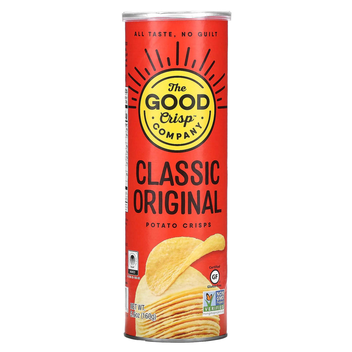 The Good Crisp Company, Potato Crisps, Sea Salt & Vinegar, 5.6 oz (160 g) - Supply Center USA